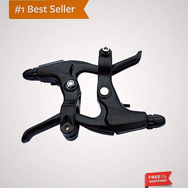 1 Pair Universal Full Aluminum Alloy Bicycle Brake Handle Mountain Road Bike...