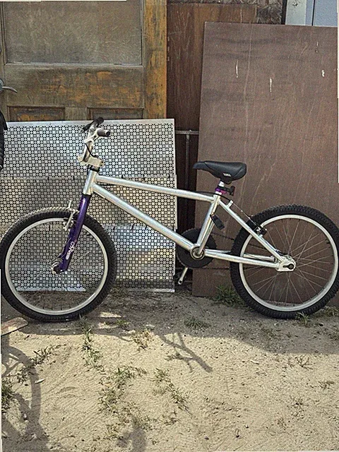 1-speed Purple And Chrome MOSH Brand Dialed Fit Specific Design BMX Bike