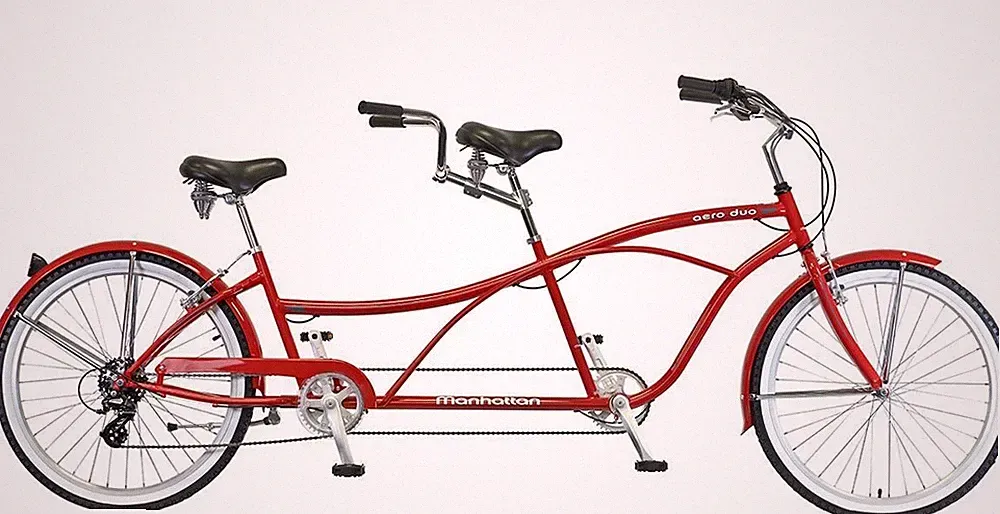 2025 Manhattan 26" 7 Spd Tandem Steel Frame Alloy Wheels Retro 26" Crusier New