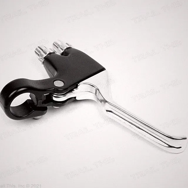Alloy Double Dual Pull MTB Bicycle Brake Lever for Right Side Hand Use
