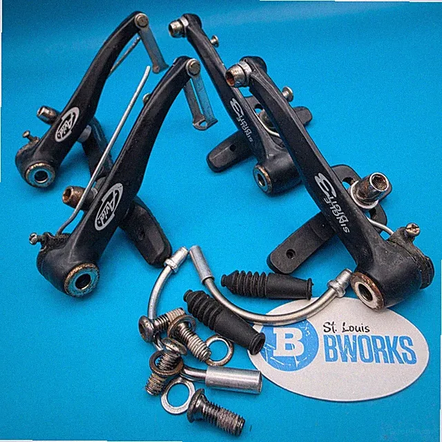 Avid Single Digit 3 V-Brake Set Front & Rear MTB Brakes Black Alloy f29