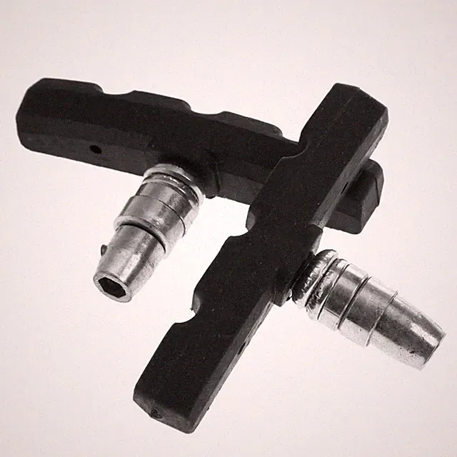 Bicycle/Bike 2 Pack V Brake/Linear pull Brake Blocks, Rubber V-brake.