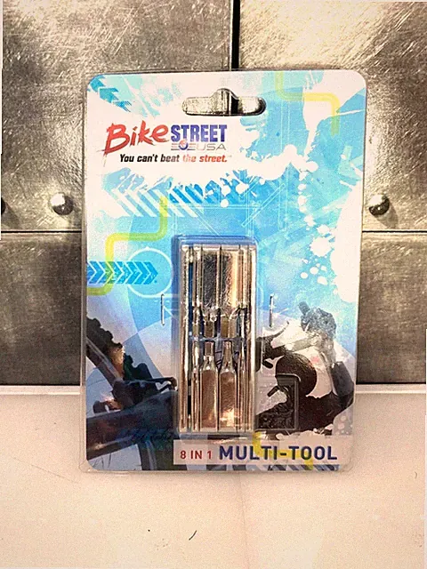 Bike Bicycle Street USA 8 in 1 Lightweight Rust Resistant Multi Tool New