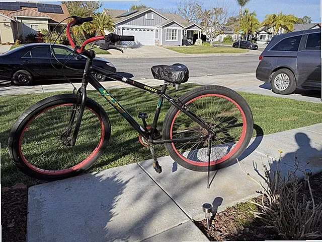 Cali Strong Rasta Beach Cruiser 26”