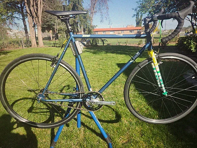 CINELLI TUTTO SINGLE SPEED STEEL FRAME TRP WHITE INDUSTRIES FSA FIZIK 58cm FIXIE