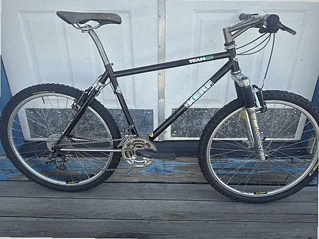 DeKerf Team ST Softtail YBB Steel/Titanium Mountain Bike 18.5" 26” XTR M950 1999