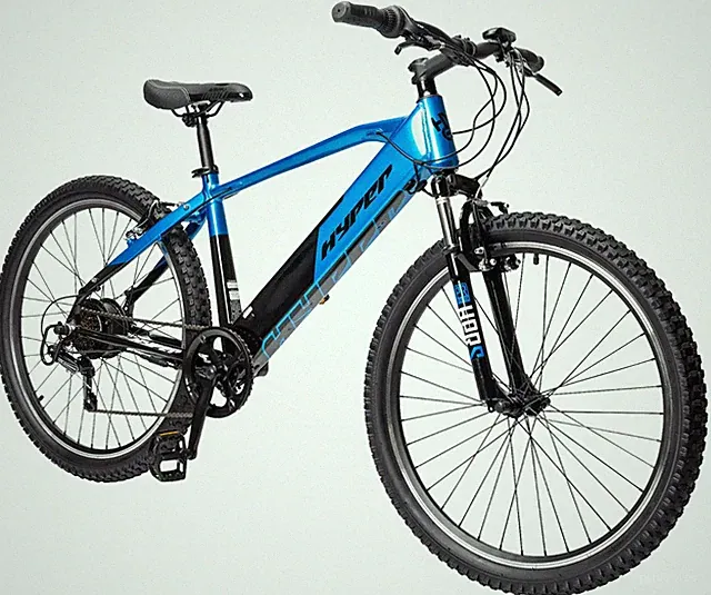 Easy Entry Hyper 26" Electric Bike – 20MPH eBike for Beginners UL Certified