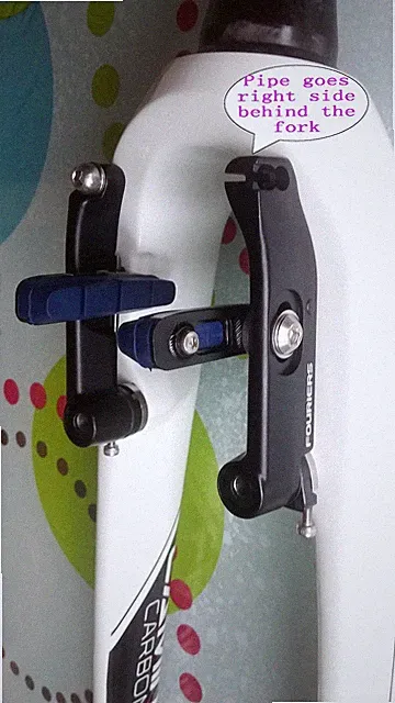 FOURIERS Road Bike TT Bicycle Front Linear Aero V Brake for GIANT PROPEL Fork F