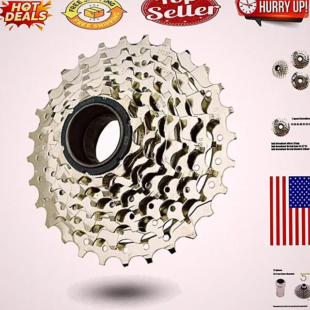 High-Performance 7-Speed E-Bike Freewheel – Durable, Easy to Install, Optimiz...