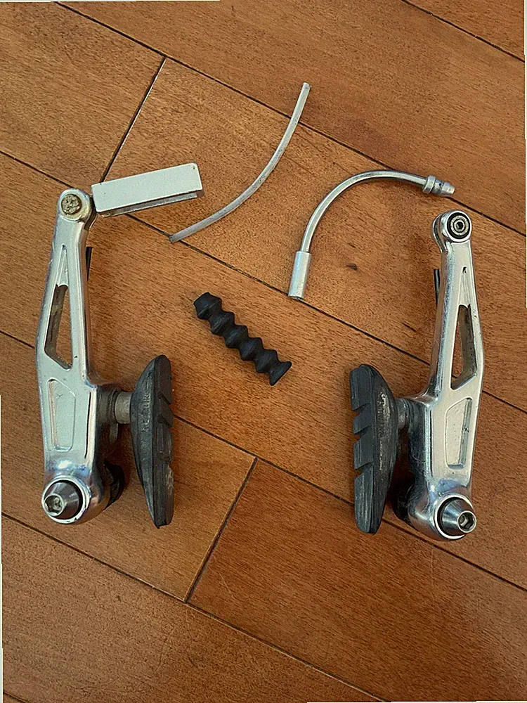 Linear Pull BMX Bicycle Brake Caliper Chrome