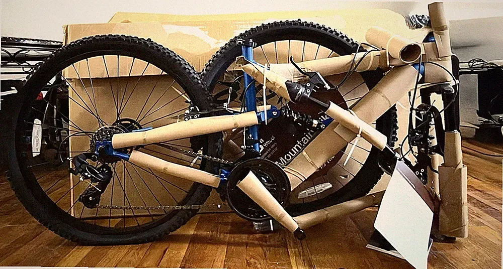 Mongoose Mountain Bike 26 in Wheel/Frame Blue V-Brake Direct/Linear Pull