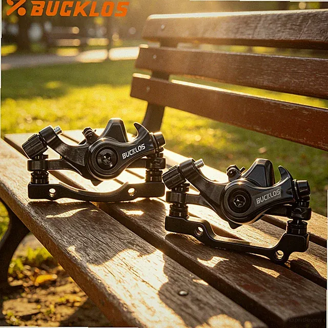 Mountain Bike Mechanical Disc Brake Calipers Front&Rear Linear Pull With Adapt