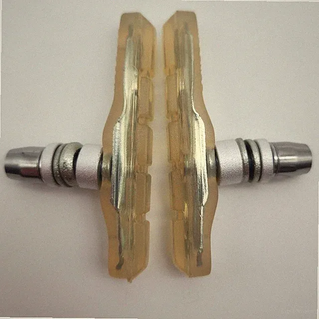 Odyssey A-Brake Pads Clear Linear-Pull BMX Bike Threaded-Posts Soft NO PACKAGE