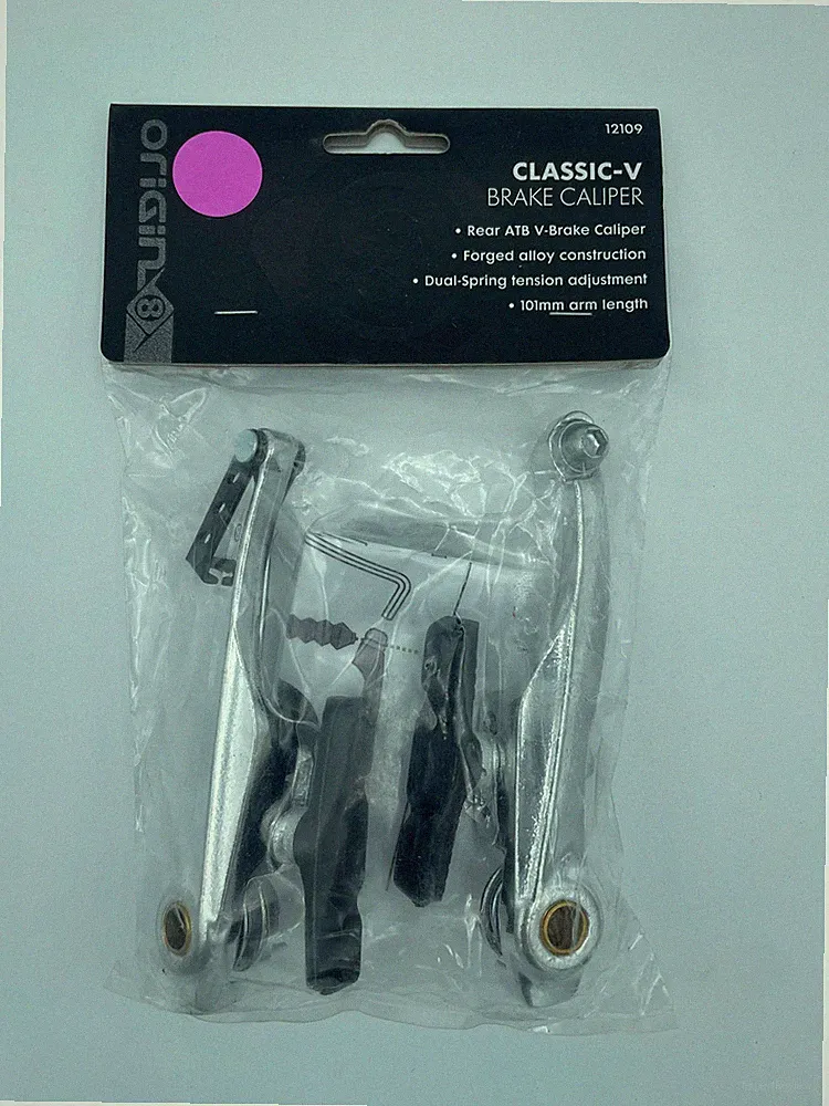 Origin8 Classic Linear-Pull Brakes 101mm Silver Rear