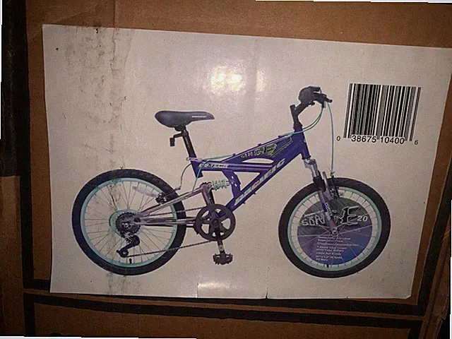 Pacific Boy’s 20” Single (201040P) Cross County Suspension Fork, 7-Speed NEW