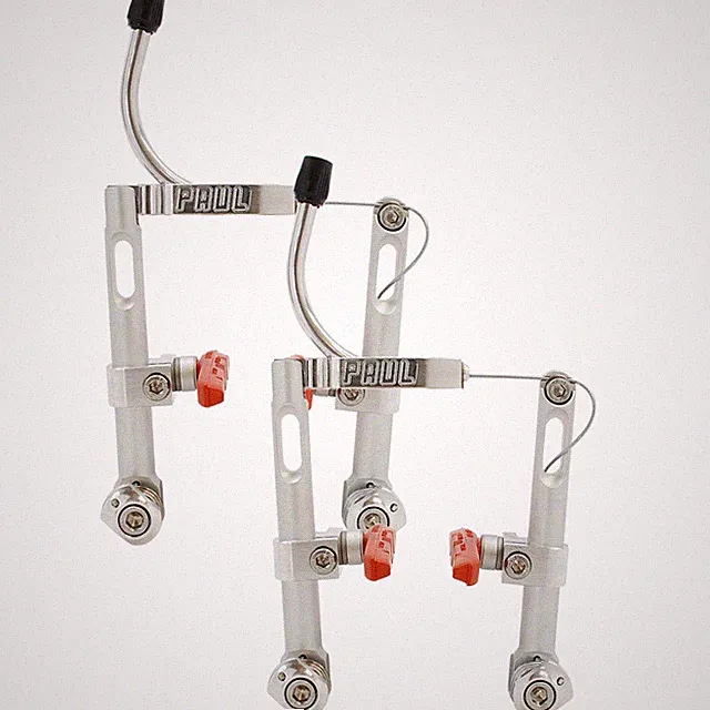 Paul Motolite Linear Pull Brakes Bundle Light Aluminum V-Brakes, Long-Pull