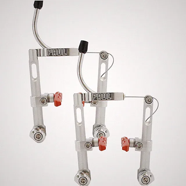 Paul Motolite Linear Pull Brakes Bundle Light Aluminum V-Brakes, Long-Pull