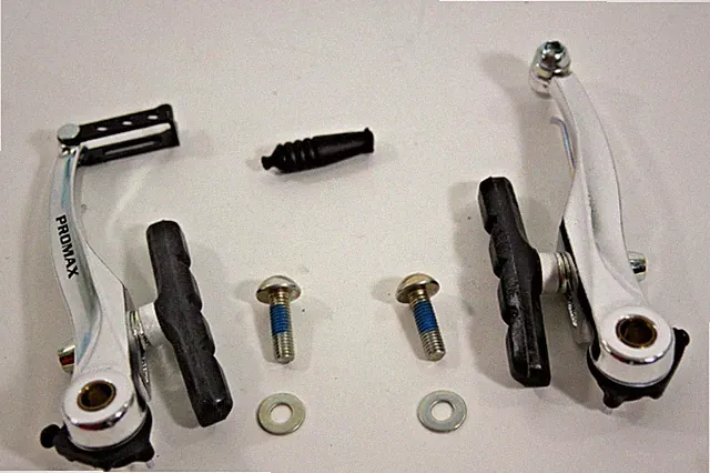 ProMax TX117 Linear Pull Brakes V Brake Silver Pro max TX1117