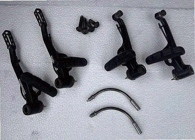 Shimano BR-M420 Linear Pull V-Brake Set Black Mountain Bike