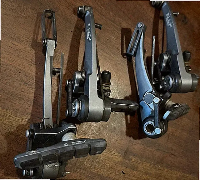 Shimano XTR BR-M951 V-Brake Set Front Rear MTB Vintage XC Barely Used