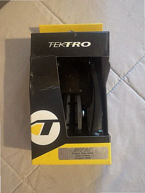 Tektro 857 AL Linear Pull V-Brake Black for MTB Hybrid Bike fits Shimano Deore