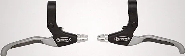 Tektro CL530-RS Linear Pull Brake Levers Black/Silver