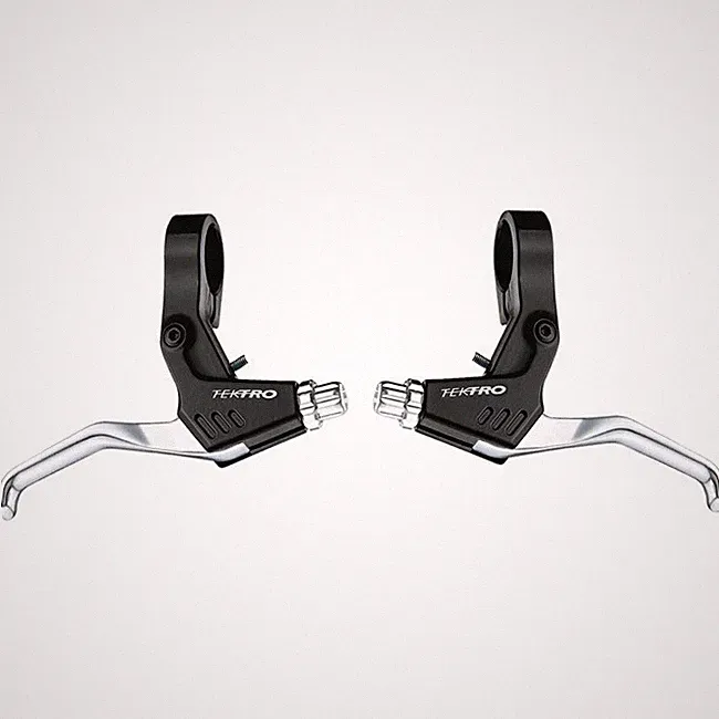 Tektro RS360A Linear Pull Bike Brake Aluminum Levers Sliver Pair MTB Hybrid-OE