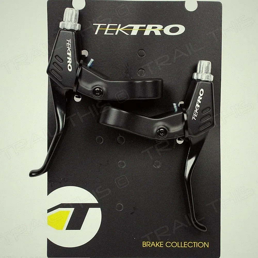 Tektro RS360A Linear Pull Bike Brake Levers Black Set / Pair MTB Hybrid