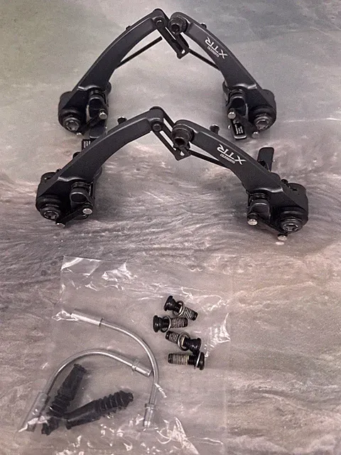 Vintage Classic Shimano XTR BR-M951 linear pull V- brakes 90’s MTB - Excellent!