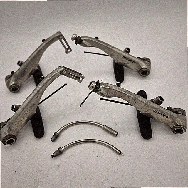 Vintage Shimano Deore V-Brakes, Front & Rear, Silver BR-M600 (Read Description)