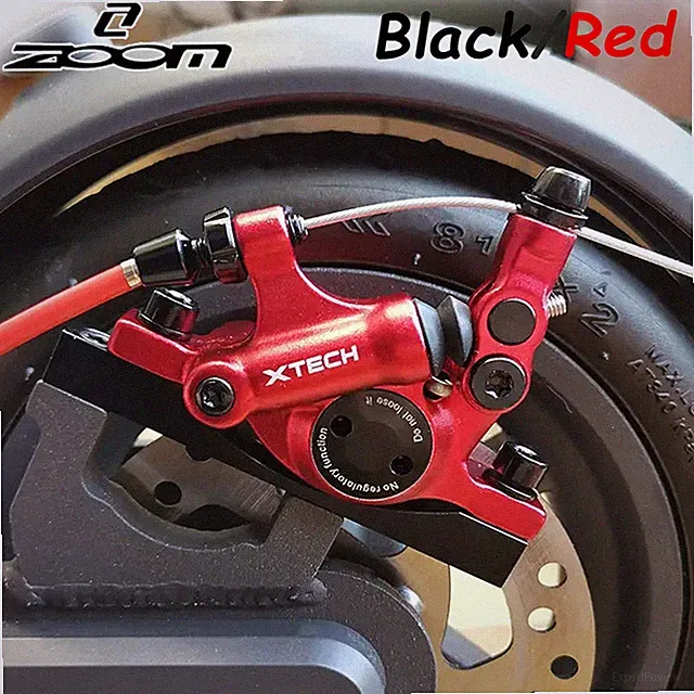 ZOOM XTECH HB100 Linear Pull Disc Brake Caliper Front Rear MTB Bike IS/PM 160mm